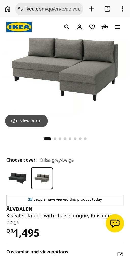 Ikea Sofa Bed - 9
