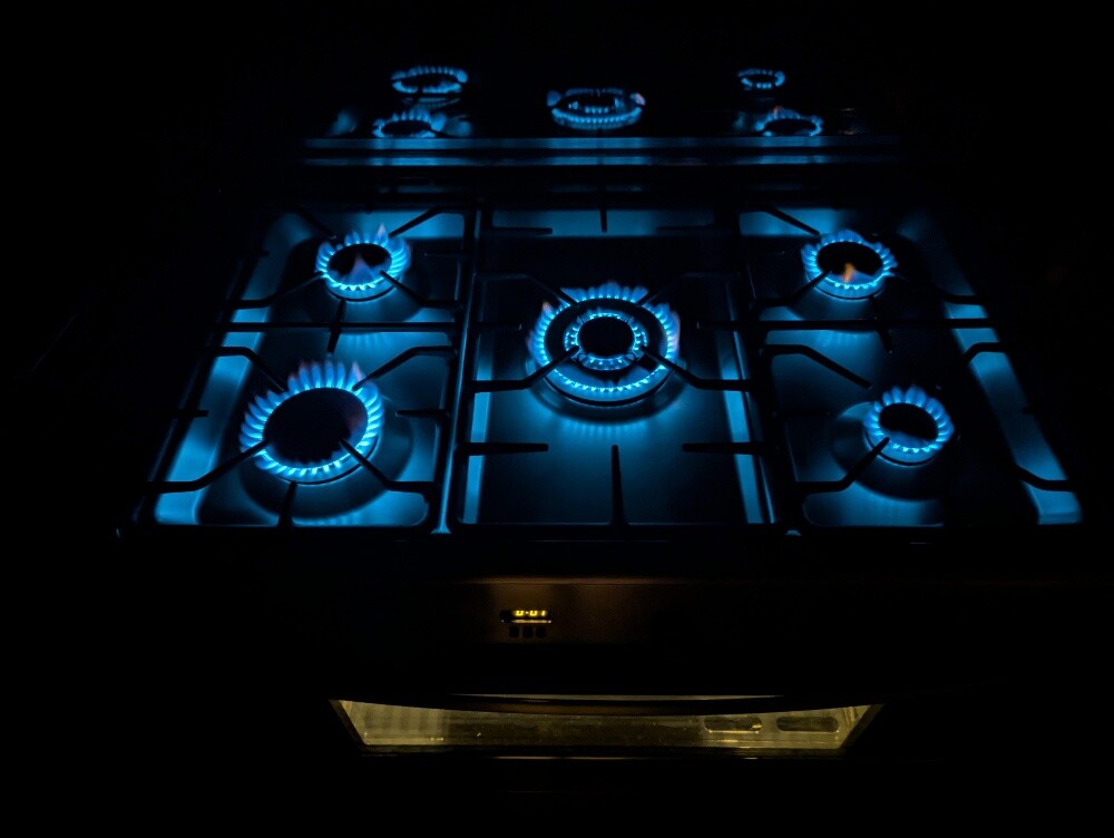 Used Gas Cooking Range - 4 & 5 Burn - 20