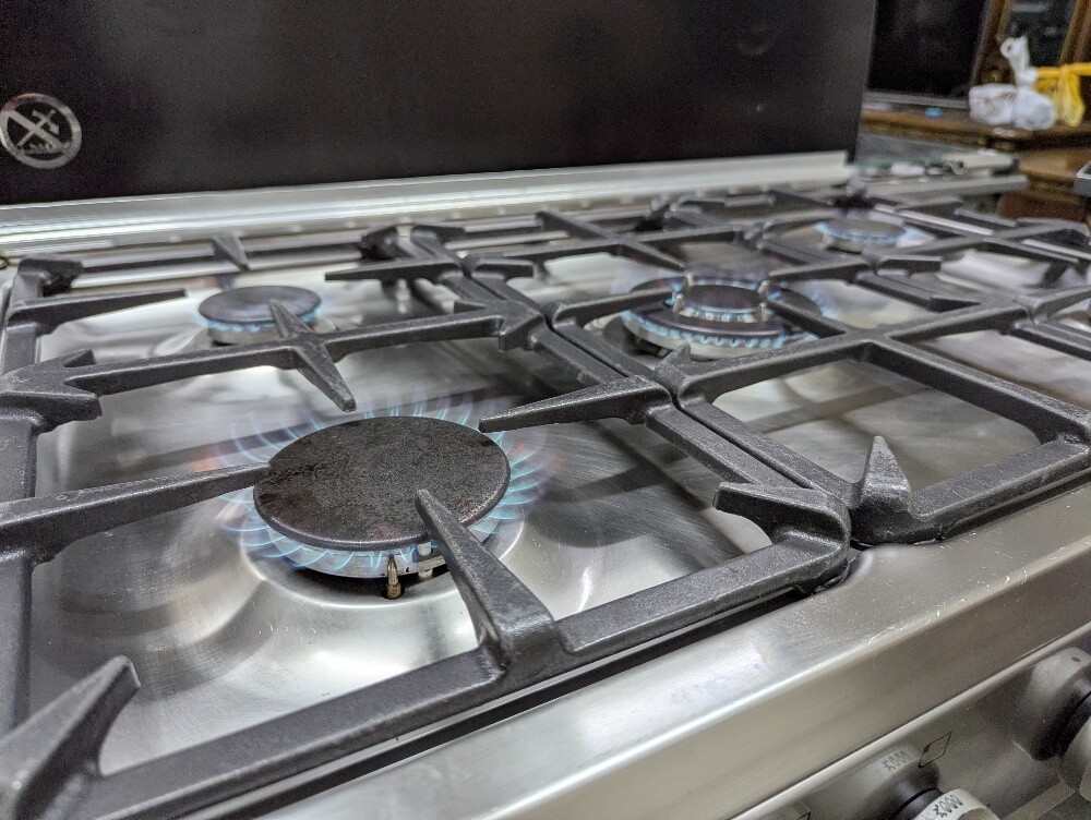 Used Gas Cooking Range 4 & 5 Burner - 25