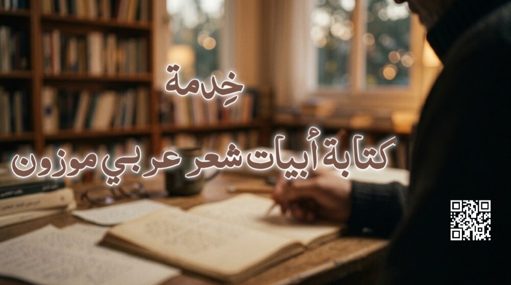 كتابة أبيات شعر فصيحة - 1