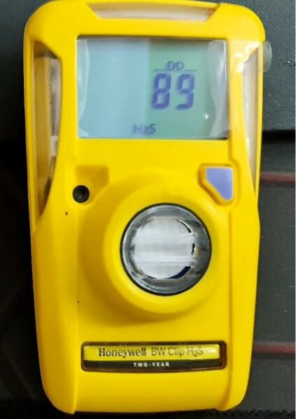 Single Gas Detectors H2S Honeywell - 2