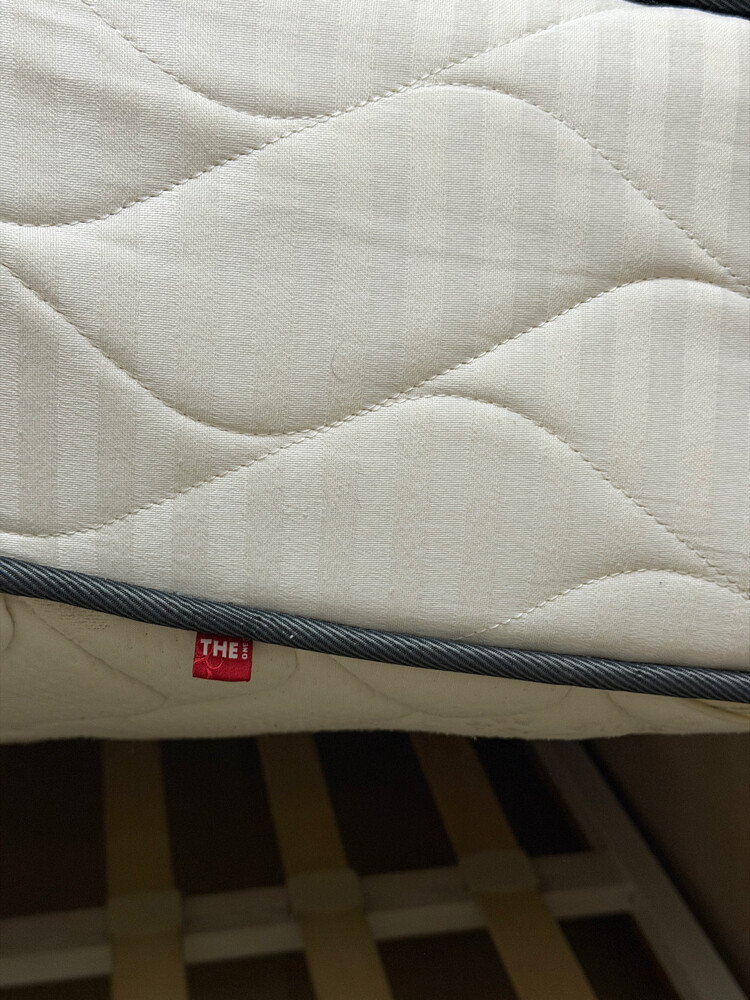 Branded King bed,mattress, 2 table - 4
