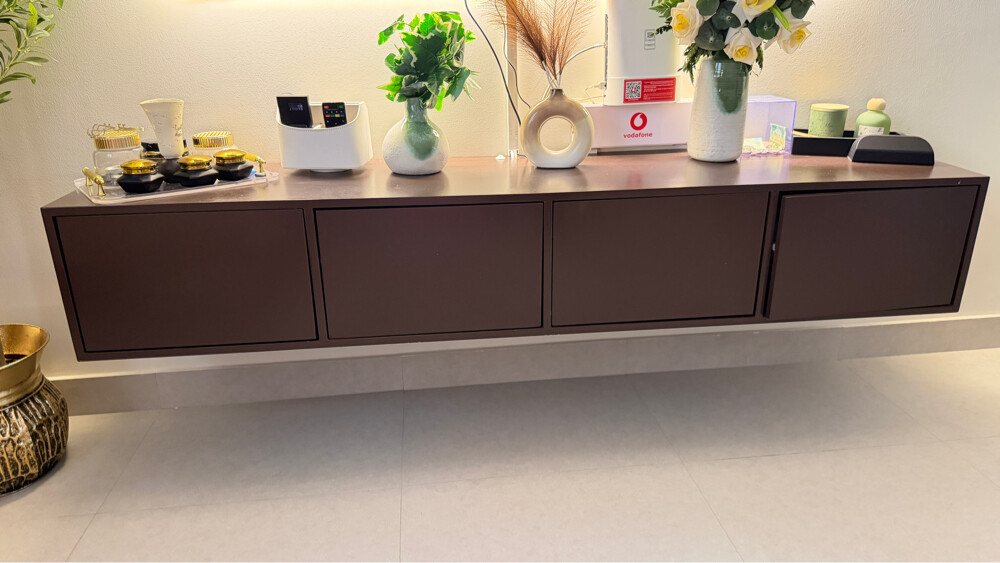 Tv unit dark brown new - 2
