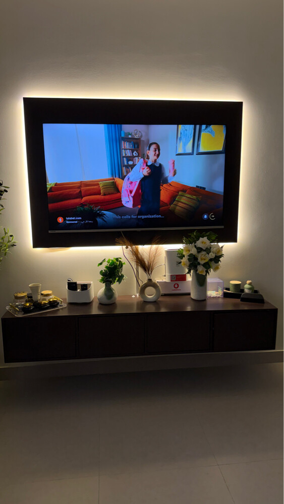 Tv unit dark brown new - 1