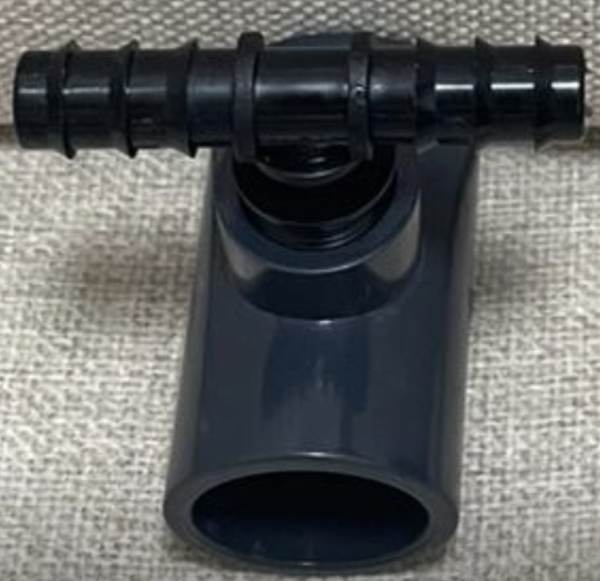 1-Inch PVC Irrigation Tee Fitting - 2