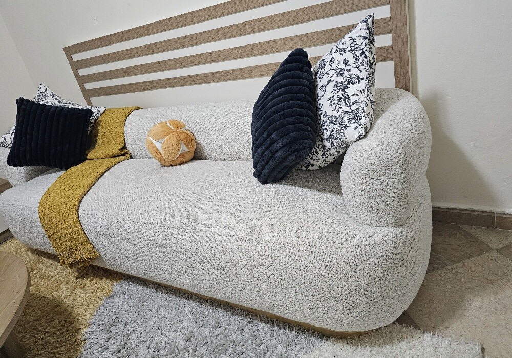 sofa set with coffee table cusion - 2