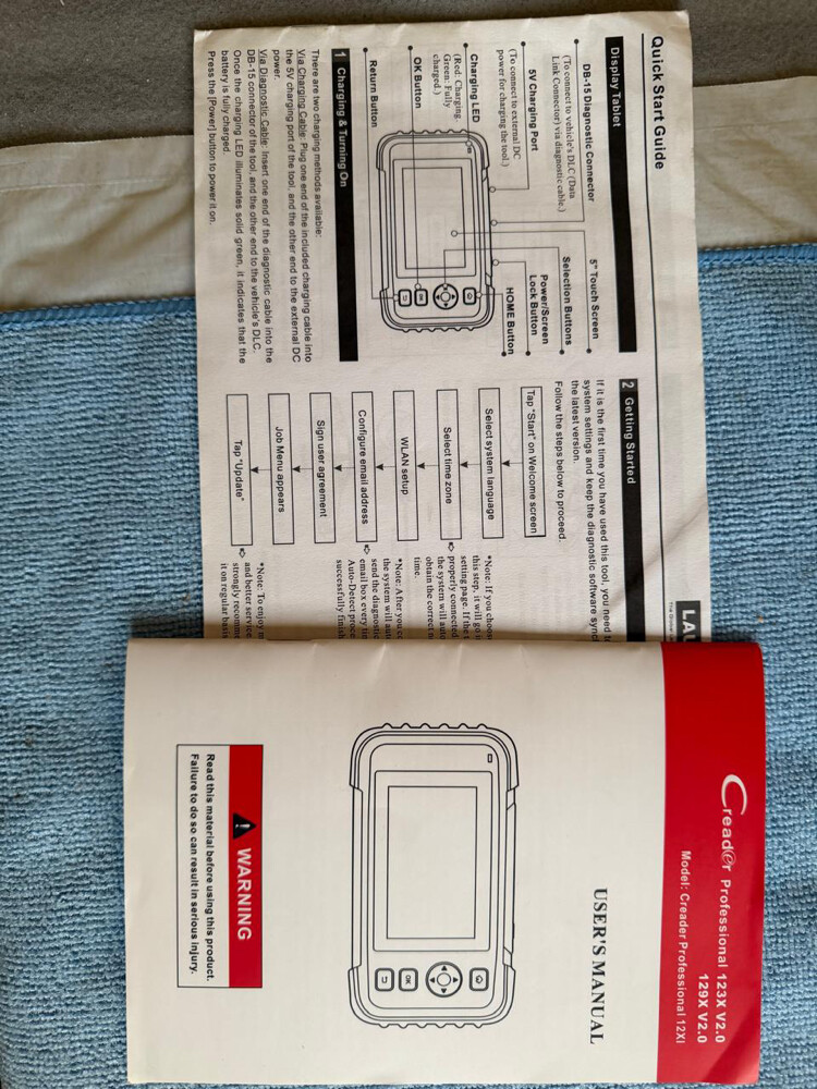 Professional car OBD2 scanner - 6