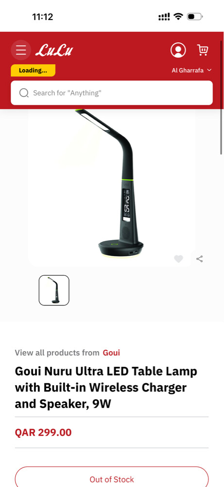 Goui Nuru Ultra LED Table Lamp with - 2