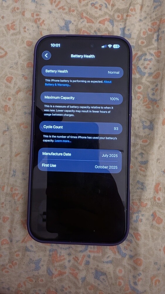 Iphone 17 pro max 512GB Int/US esim - 4