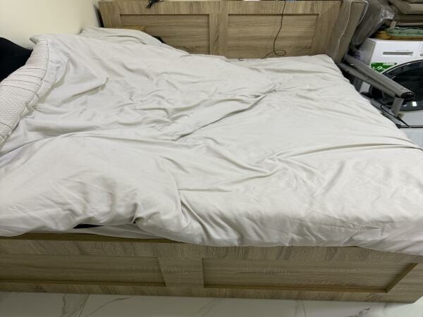 سرير مع فرشة وعلاقة - 3