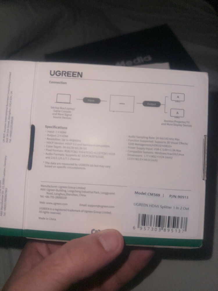 avera media / acasis hdmi / ugreen  - 8