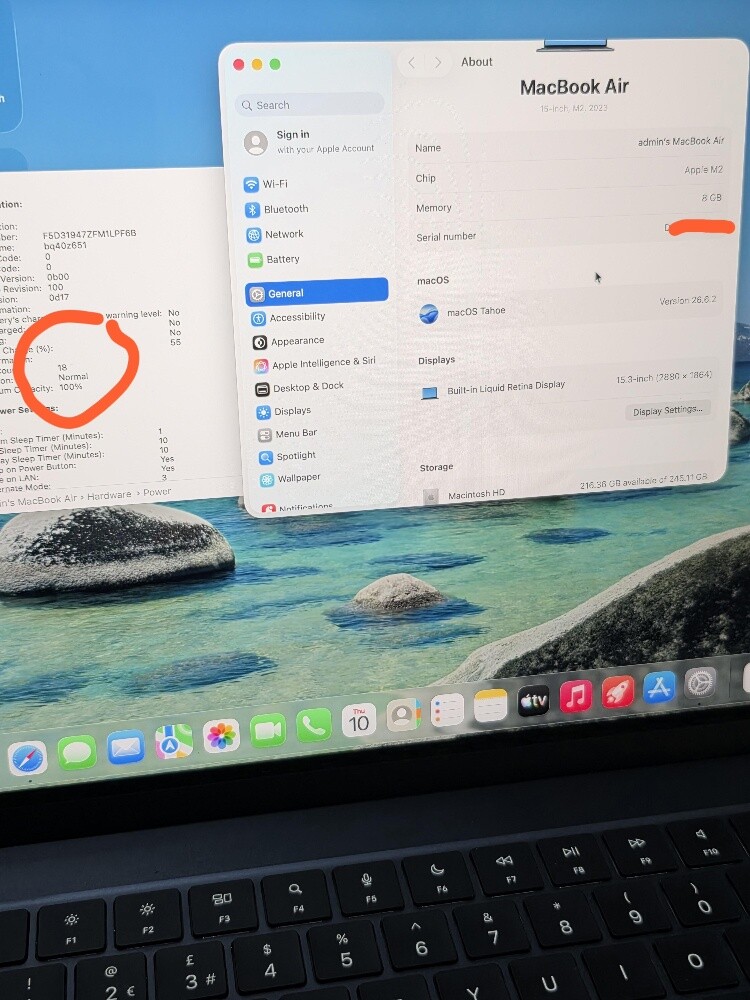 15" Macbook Air M2 8/256Gb Midnight - 3