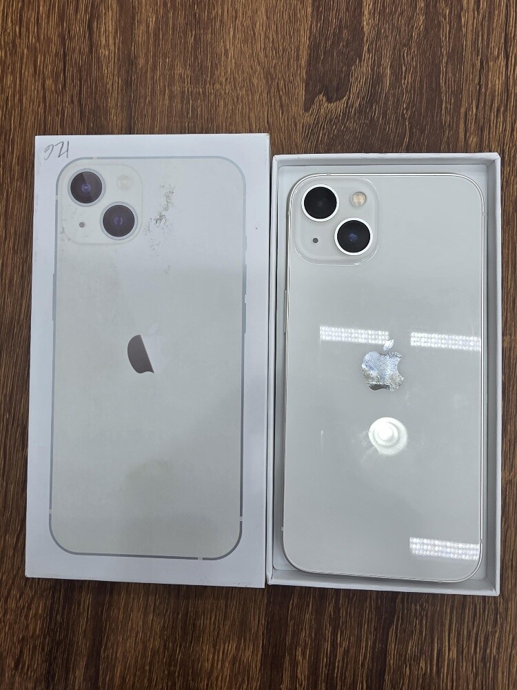 Iphone13 128gb used white - 1