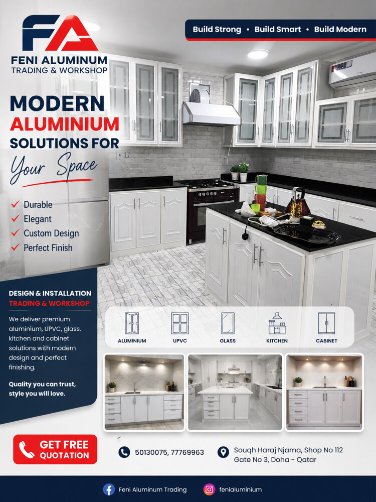 Aluminum work kitchencabinet upvc - 17