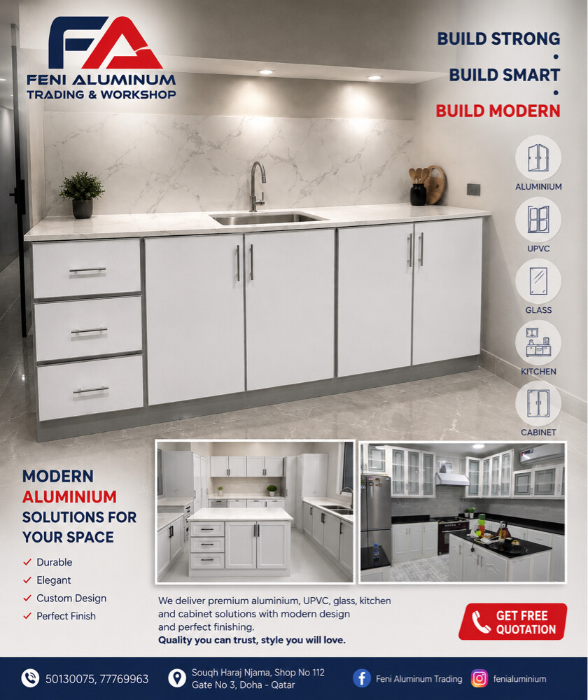 Aluminum work kitchencabinet upvc - 21