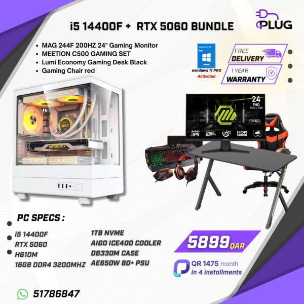 Gaming pc RTX 5060 NEW - 9