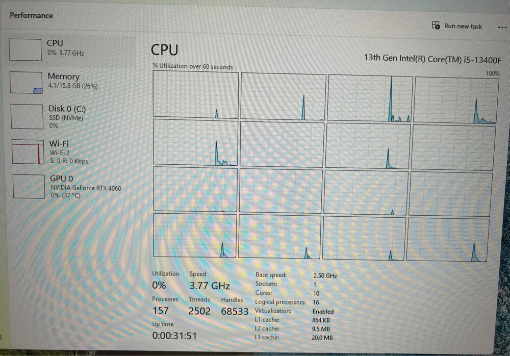13th Gen Gaming Pc / RTX 4060 - 7