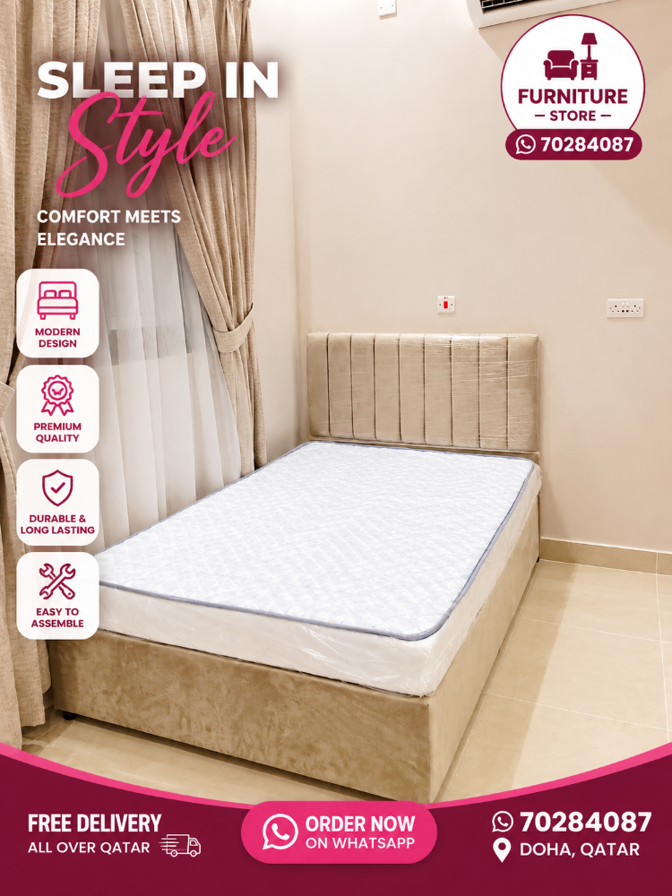 bed,Mettress, cabinet all size new - 29
