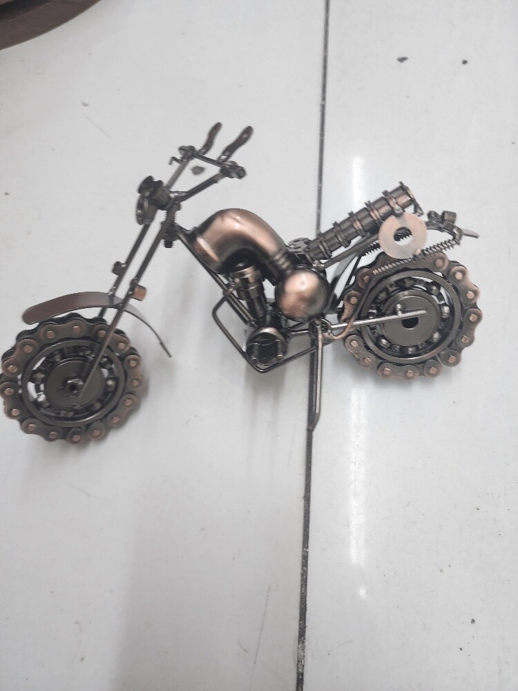 Iron models of tanks, motorcycles a - 3