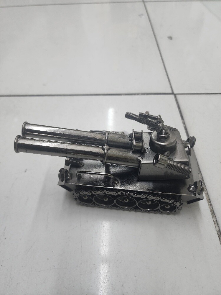 Iron models of tanks, motorcycles a - 2