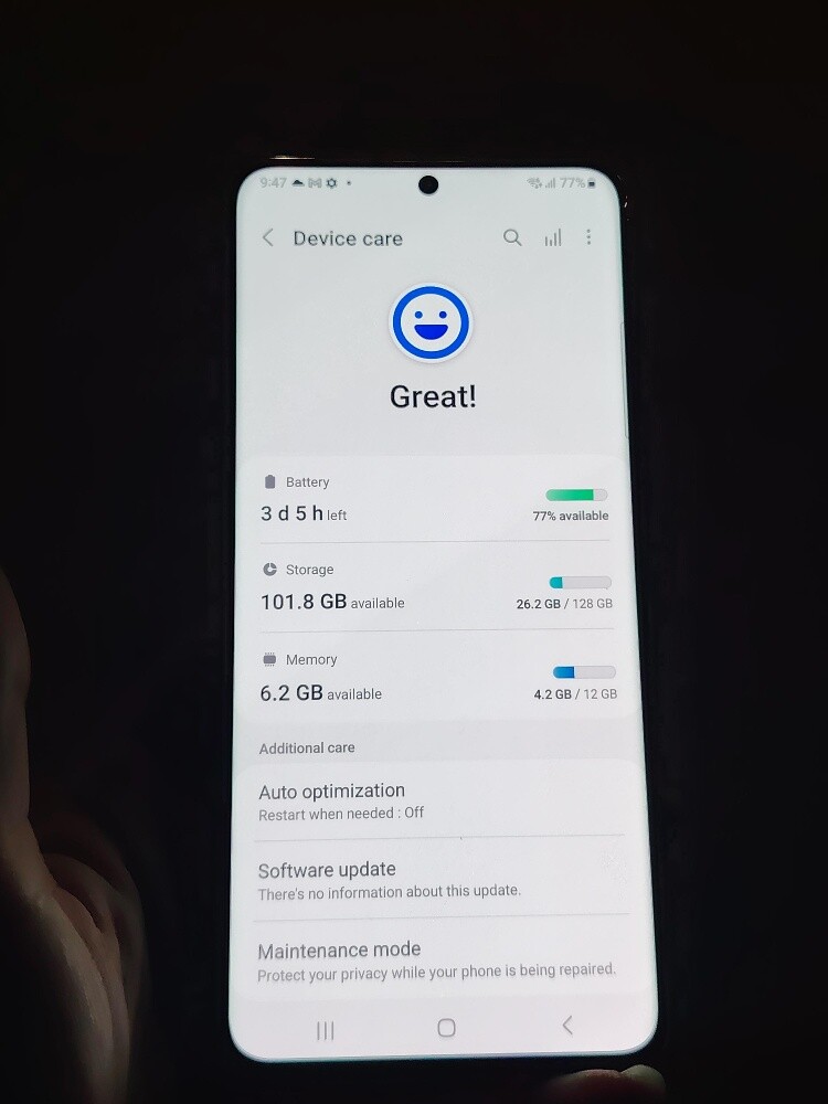 Samsung S20 Plus 128GB RAM 12GB - 5
