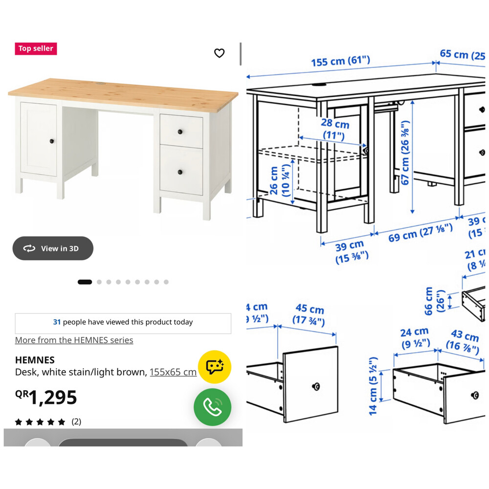office table / computer table  - 7