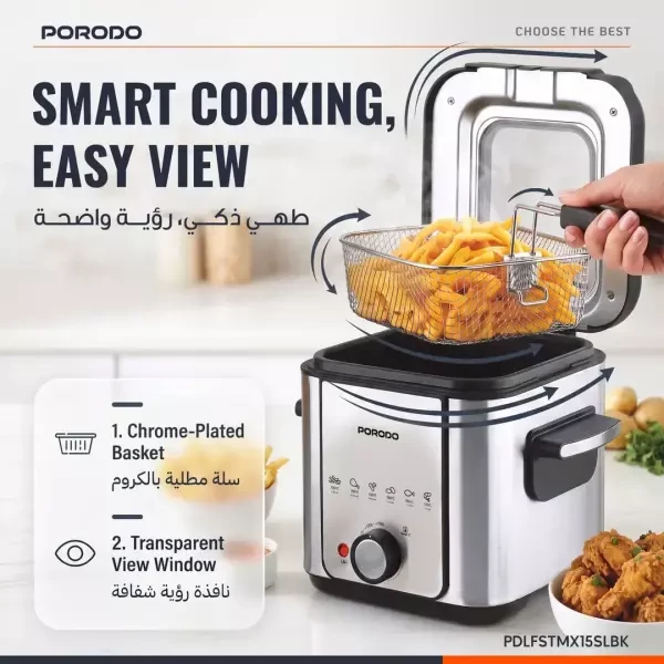 Porodo Crispro Electric Fryer - 5