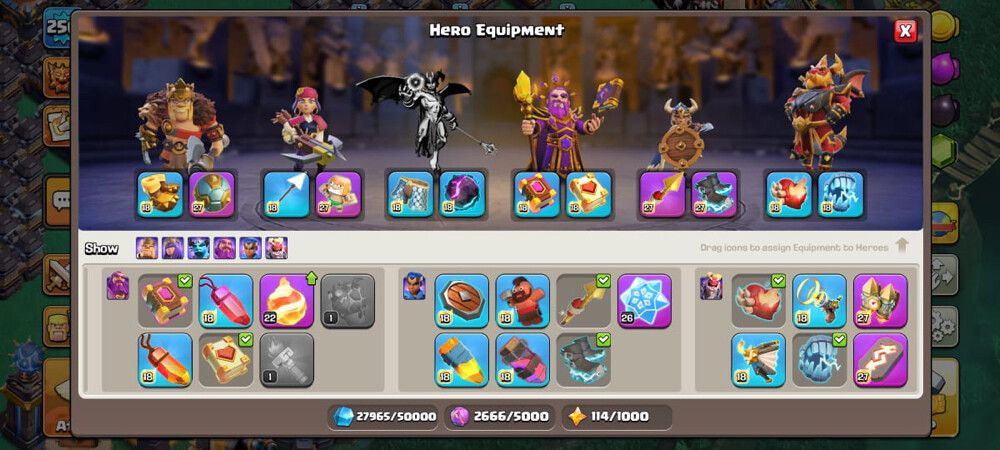 FULL MAX Clash of Clans Account - 2