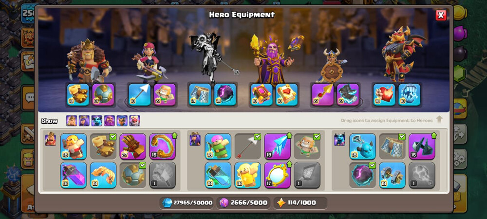 FULL MAX Clash of Clans Account - 3