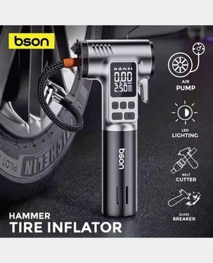 BSON Hammer Tire Inflator 4-in-1 - 2
