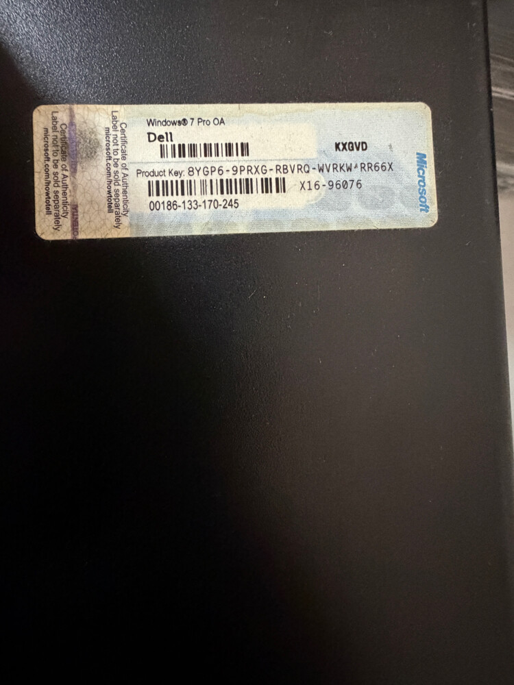 Dell desk top - 2
