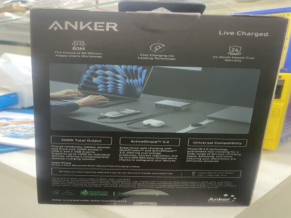 Anker super-  multi port charger - 2