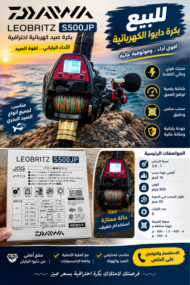 Daiwa LEOBRITZ S500J - 1