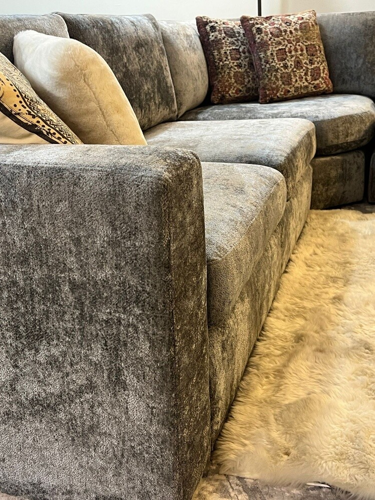 home centre U shape sofa set - 6
