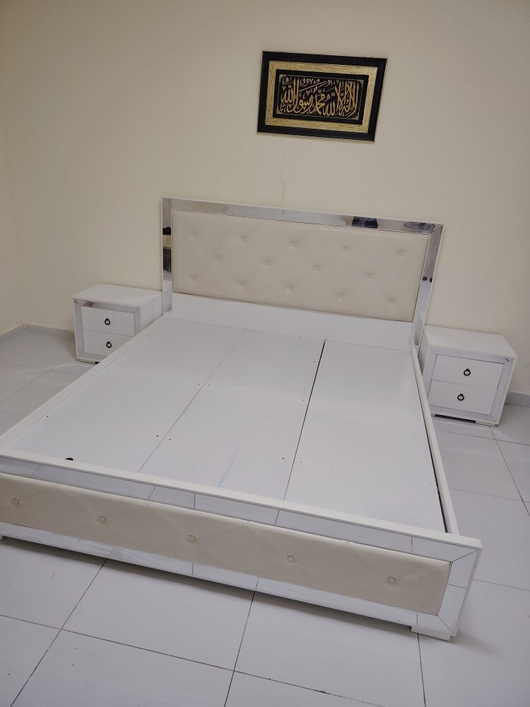 king size bed with mattress sell - 3