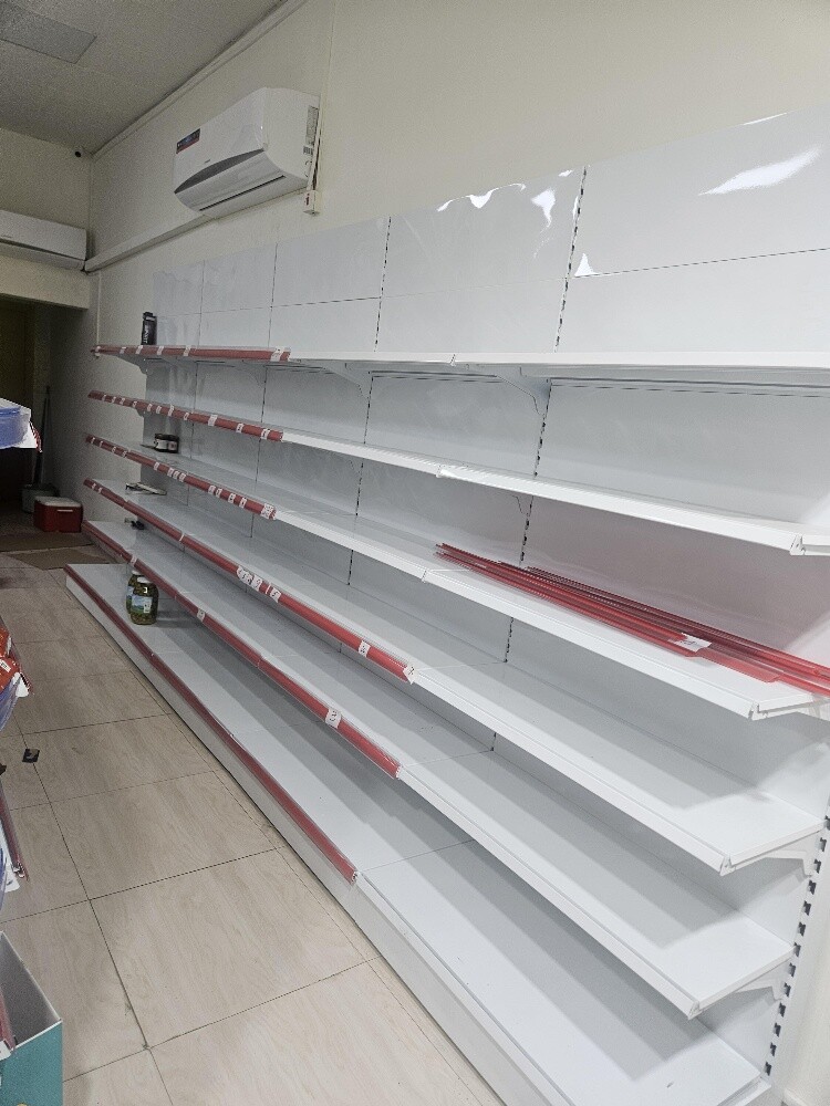 For sale: New grocery store shelvin - 1