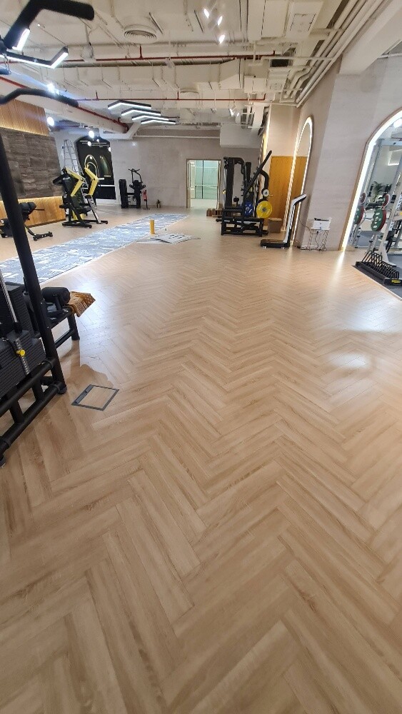 Flooring Herringbone Spc - 9