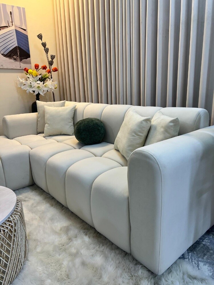 brand new L shape sofa - 8