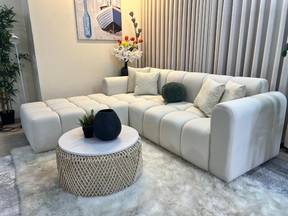 brand new L shape sofa - 6