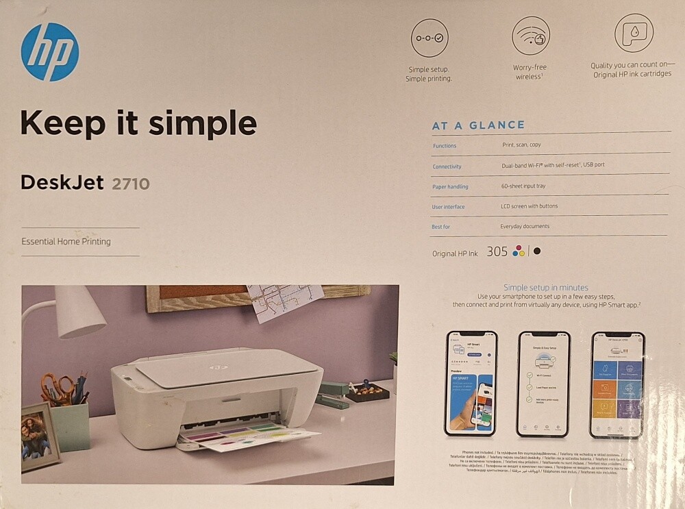 HP DeskJet2700 All-in-One Printer - 4