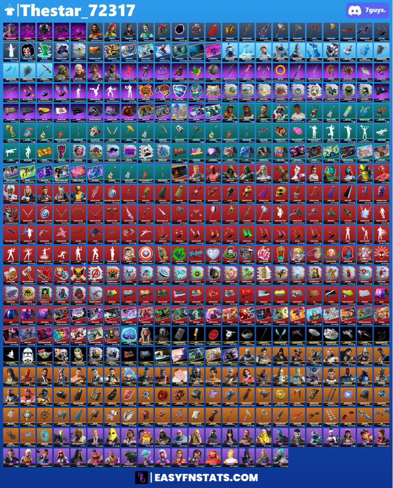 FORTNITE ACCOUNT [PC] 210 SKINS | - 6