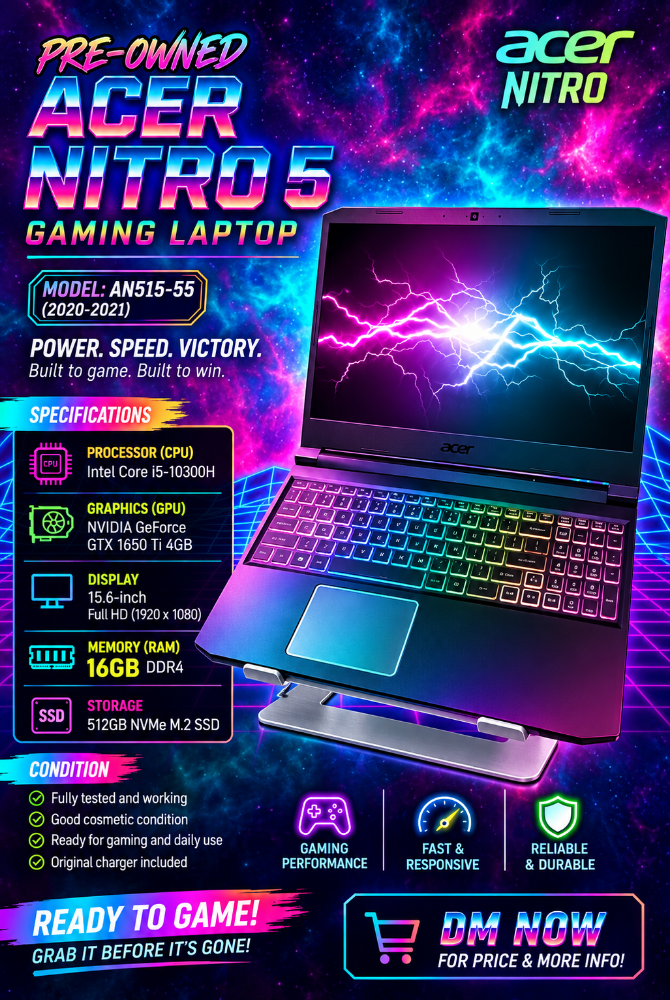ACER NITRO 5 - 1