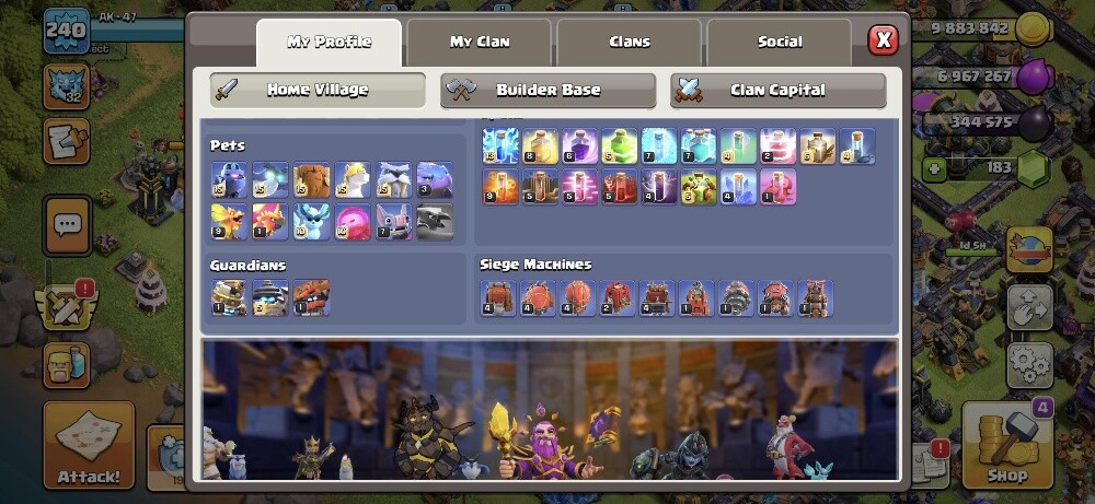 Clash of Clans Town Hall 18 Max - 2
