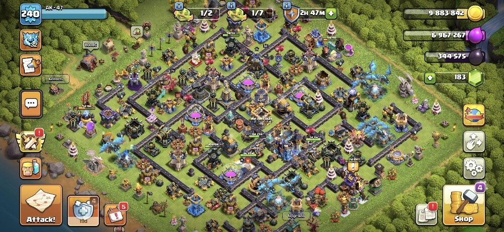 Clash of Clans Town Hall 18 Max - 1