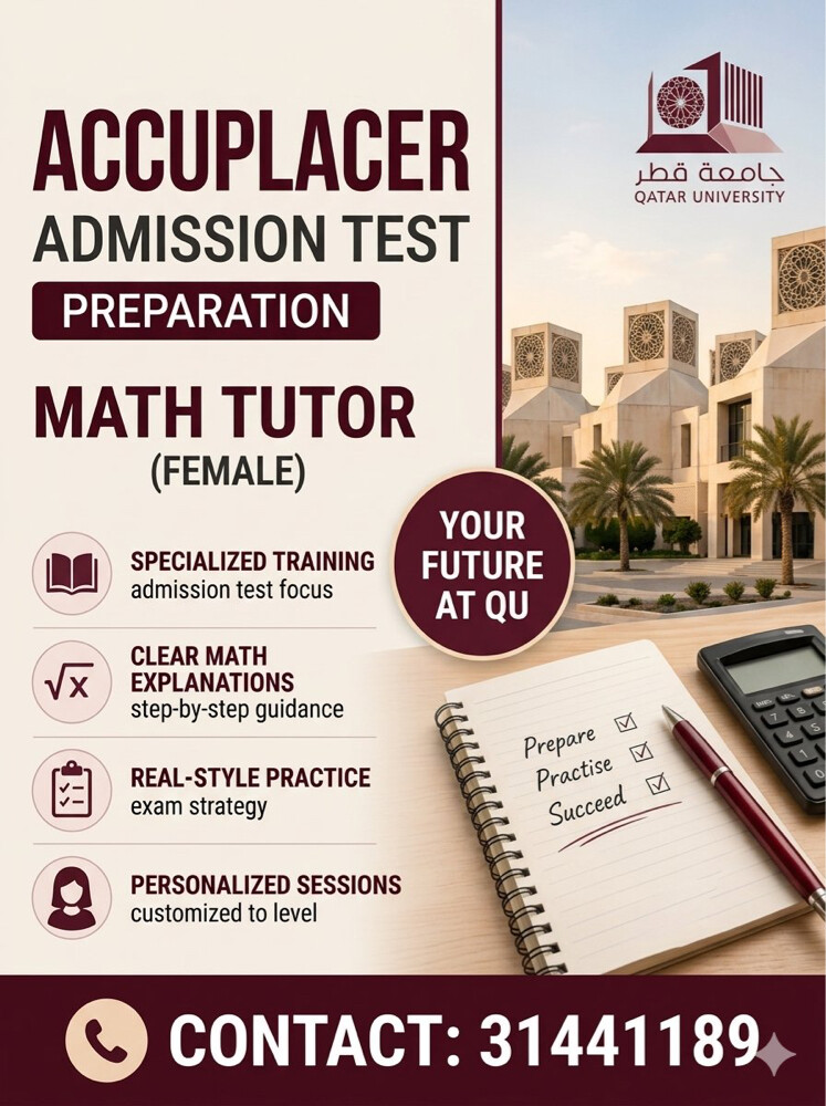 QU Placer Math Prepration- Female - 1