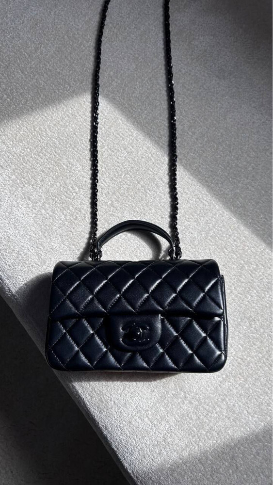 Coco Mini Rectangular Top Handle - 4