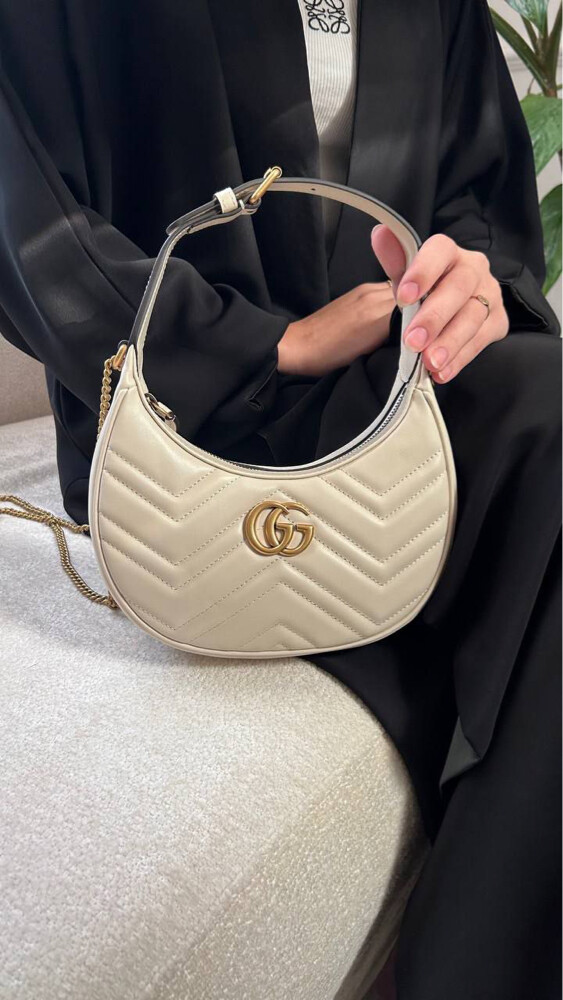 Gucci Half-Moon Sheped Mini Bag 145 - 3