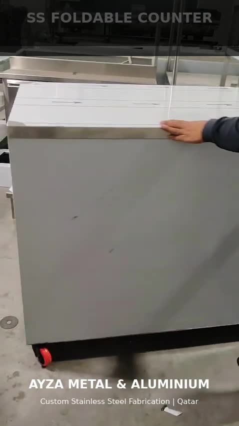 SS foldable cart  - 1