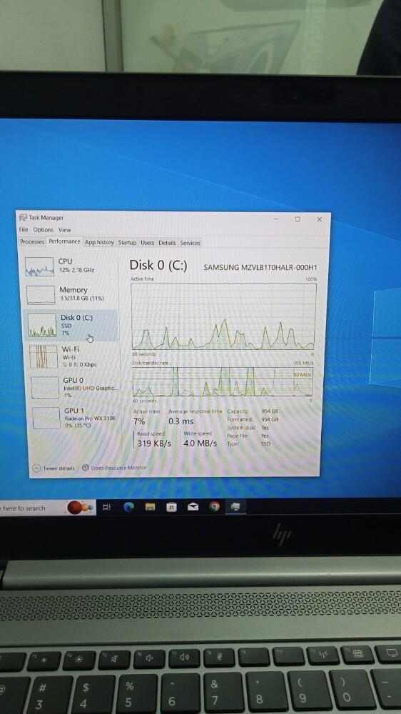 HP Zbook Workstation 15u g5 - 8