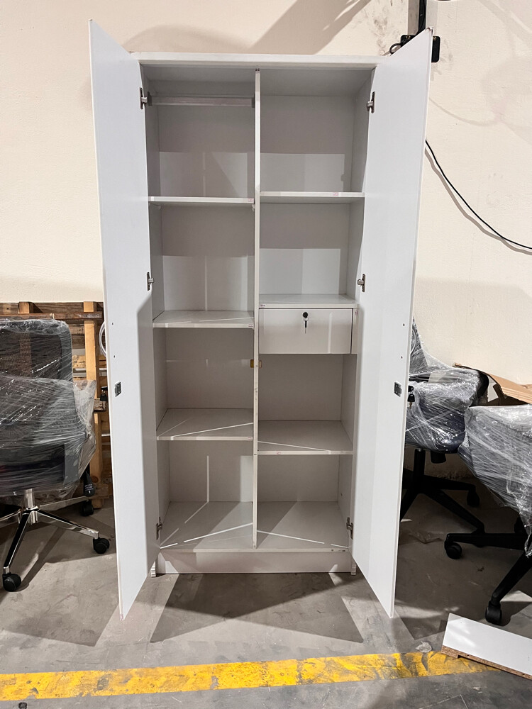 two door wardrobe, small scratch sm - 3